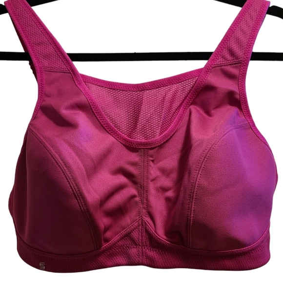 NWOT Glamorise No-Bounce Camisole Sports Bra 36D - Picture 3 of 11